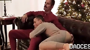Christmas with stepuncle near onesie