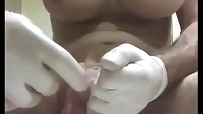 Renowned rump plug with condom wrapround into urethra
