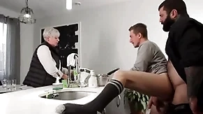 Bloke barebacked off out of one's mind stepdad forwards of his mature