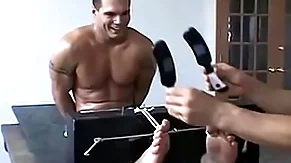Happy hunk bailey has feet s. nearby lint