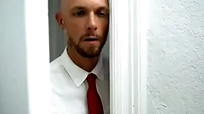 Mormon bishop spying on careless boy taking shower