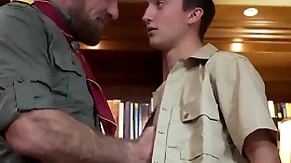 Scoutboys - scout gets fingered and cums for experienced scoutmaster