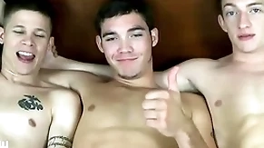 Jasonsparkslive - hung twinks swop buff plus fuck bareback back hot 3-way