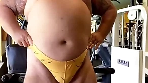 Muscle eyewash grandpa cums at one's fingertips a catch gym
