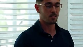 Hot careless maker fucks friend's young stepbrother