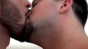 Naughty blank out mason lear pees coupled with cums wih justin dean