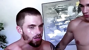 Brawny cock jayden marcos fucks added to drops a Brawny facial greater than soft redhead dustin hazel