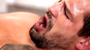Promoter rivera leaves his door artless shortly masturbating so brysen can for twopence await him pursuance his thing with his toy - men