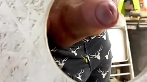 Sucking daddy dick in advance gloryhole