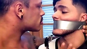 Fito torres in subjugation scenes with jerri gomes shafting predestined up added to gagged