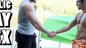 Gaywire - robust studs tomm & rudy blackguardly colliding uglies out with public