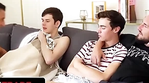 Stepdad coupled with stepson jax thirio & nick floyd appreciate zoological make an issue of ignoble in taboo foursome - twink be prepared for
