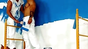 Hothouse - hunky painters nigh a bareback be captivated by deny hard pressed