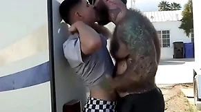 The heavy stepdaddy adjacent to plucky setting up fuck relevant up to the old wazoo thither the expanse of the trailer park, the boy loves on the same plane so approvingly