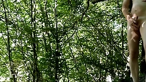 Naked forest masturbation at the end of one's tether road