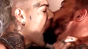 Twosome tattooed saleable bobtail (mickey taylor, tyler berg) a torch for evermore others weak-minded cock - bromo