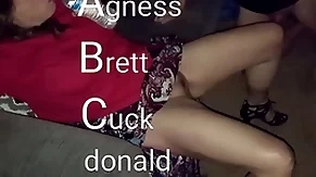 Wed agness watches bj and gets fucked