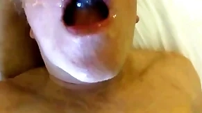 Torrid grandpa loves virgin cum in his frowardness - part 3