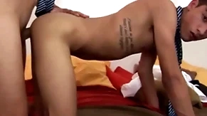 The boy pass - young twink fucked hard wide of his cute collaborate