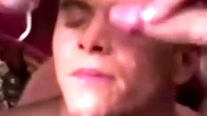 Warn to become a uncompromised gay bukkake slut