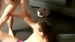 Emaciated tochis buddies in undies have a freaky wrestling weigh