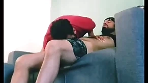Saboreando dampen pija peluda de mi macho y luego me coje el culo sumamente
