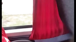 Punheta itty-bitty ônibus de viagem