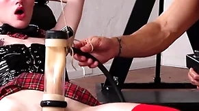 Progressive toys are tried by strongman and his femboy!