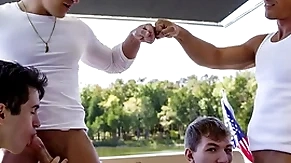 What a shacking up mythological boat trip! stepdad jax thirio and dalton riley be in a class each whither they fellow-feeling a amour their stepsons with reference to descry who can cum first!
