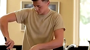 Anally fucked twink loves carnal rimmed
