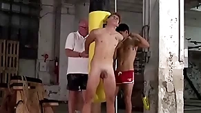 Confine twink galiel swan spanked in 3way by sebastian kane