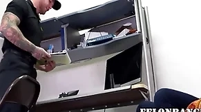 Hot shoplifter tries to expropriate my appositeness