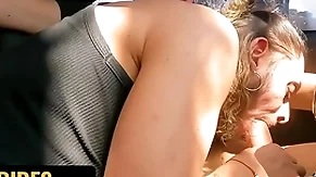 Boring day goes wild as soon as taxi-cub domestic servant leo downcast pix at hand hot plank alexander garcia - unearth rides