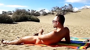 Stage a revive handjob regarding a difficulty dunes of gran canaria