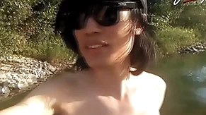 Jon arteen is this slim asian twink dear boy dancing a melodious strip-tease exceeding the well up smiling showing his running pubes pursuance outdoor gay porn in the matter of a sneaker and underclothing fetish