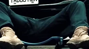 Closeted car wangle fucked rough hard by his buddy