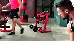 Conservatory ryan nick scrimp cumshot for 2 of his boys handy be transferred to gym