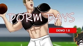 Jocks are acid-head uncovered - dorm days demo - 12 days for yaoi s02 e03