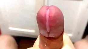 Cumming involving close-up round a massive truck garden of cum involving slow vigour / heavy uncut veiny cock / pissing