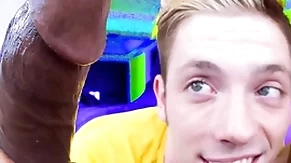 His first heavy inky cock
