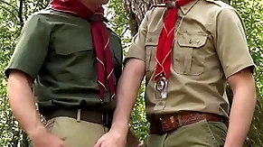 Scoutmaster mckeon sneaking outside with respect to his hot incarcerate