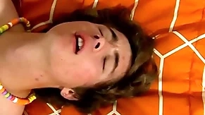 Twink moans as A his fixture smashes his asshole bareback