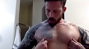 Blissful solitary nipple revere
